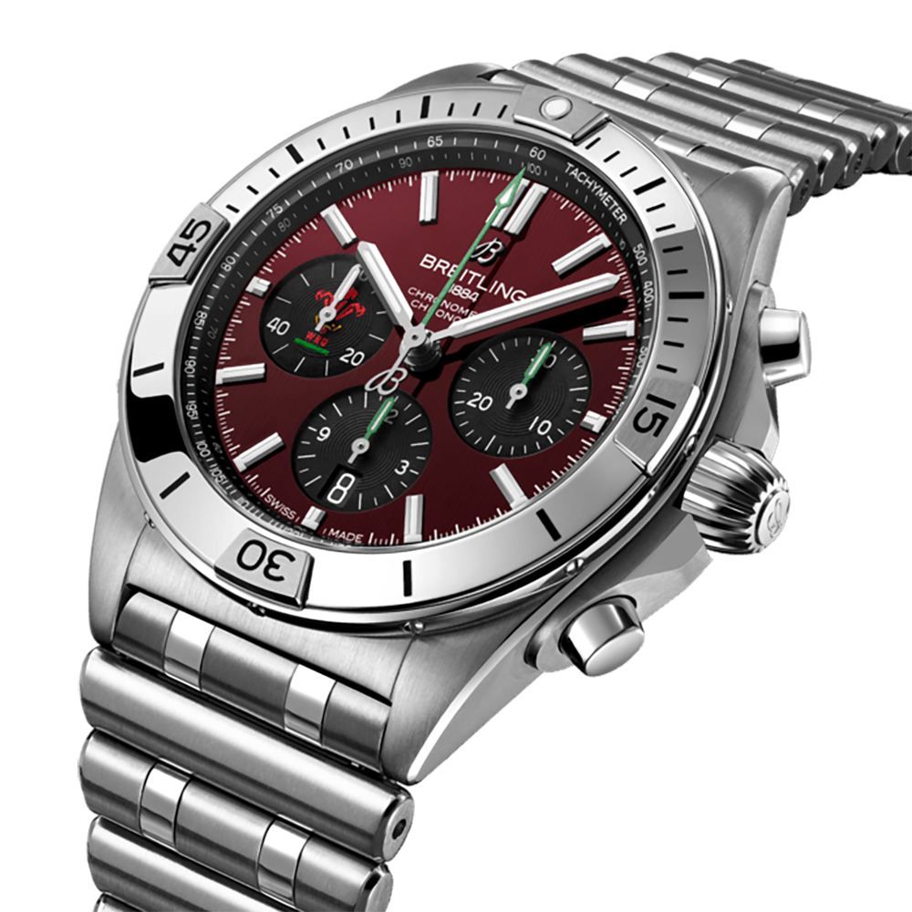 Breitling Chronomat B01 Six Nations Wales AB0134A61K1A1