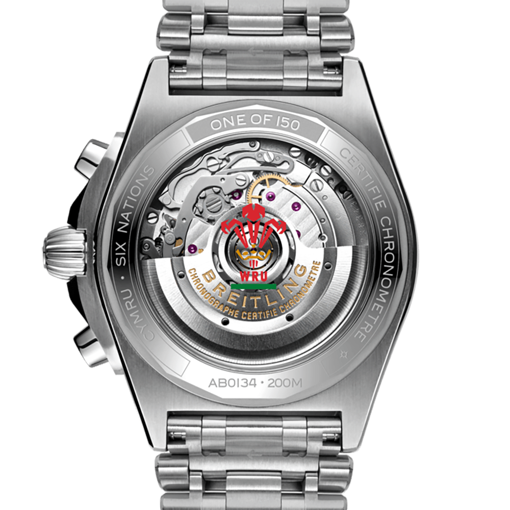Breitling Chronomat B01 Six Nations Wales AB0134A61K1A1