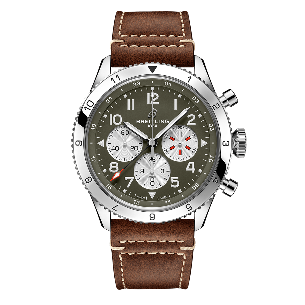 Breitling Super AVI B04 GMT 46 Curtiss Warhawk AB04452A1L1X1