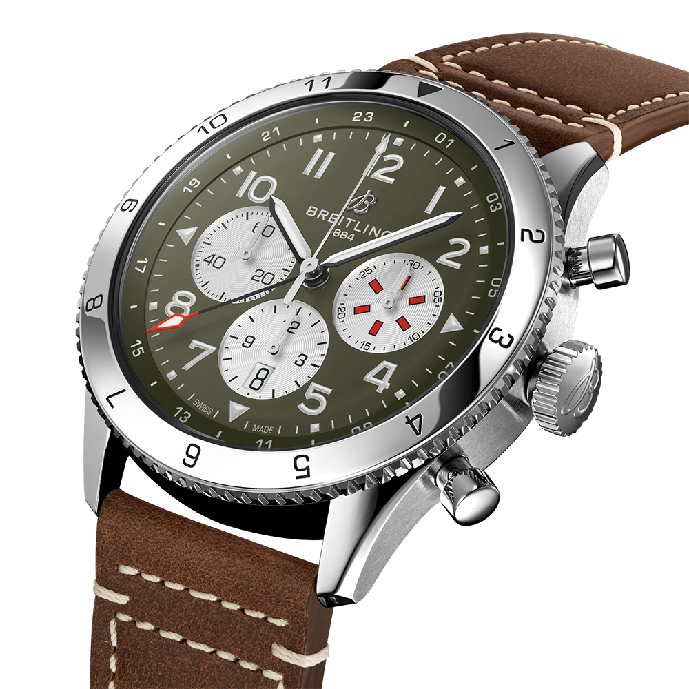 Breitling Super AVI B04 GMT 46 Curtiss Warhawk AB04452A1L1X1