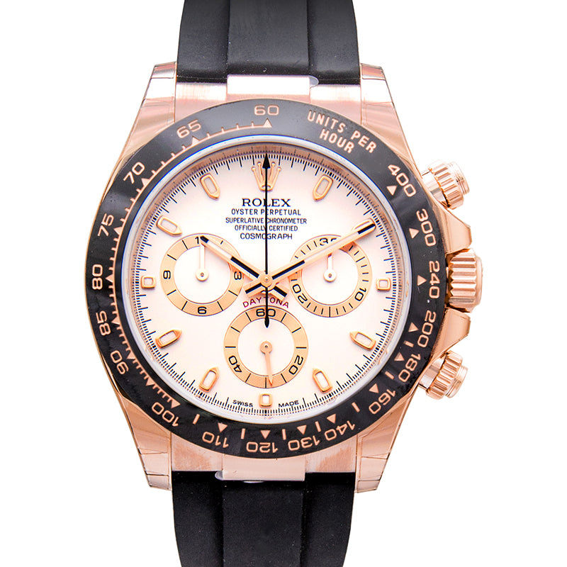 Cosmograph Daytona Automatic Ivory Dial Everose Gold Men's Watch