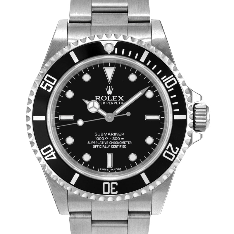 Submariner Automatic Black Dial Stainless Steel Men's Watch
