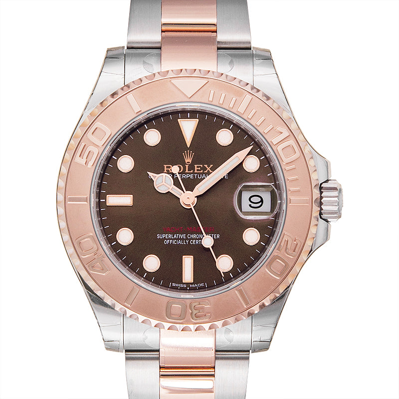 Yacht-Master 37 Rolesor Everose / Chocolate