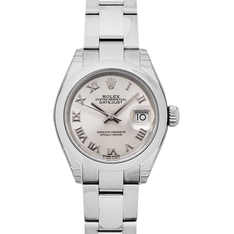 Lady-Datejust Steel Automatic Silver Dial Ladies Watch
