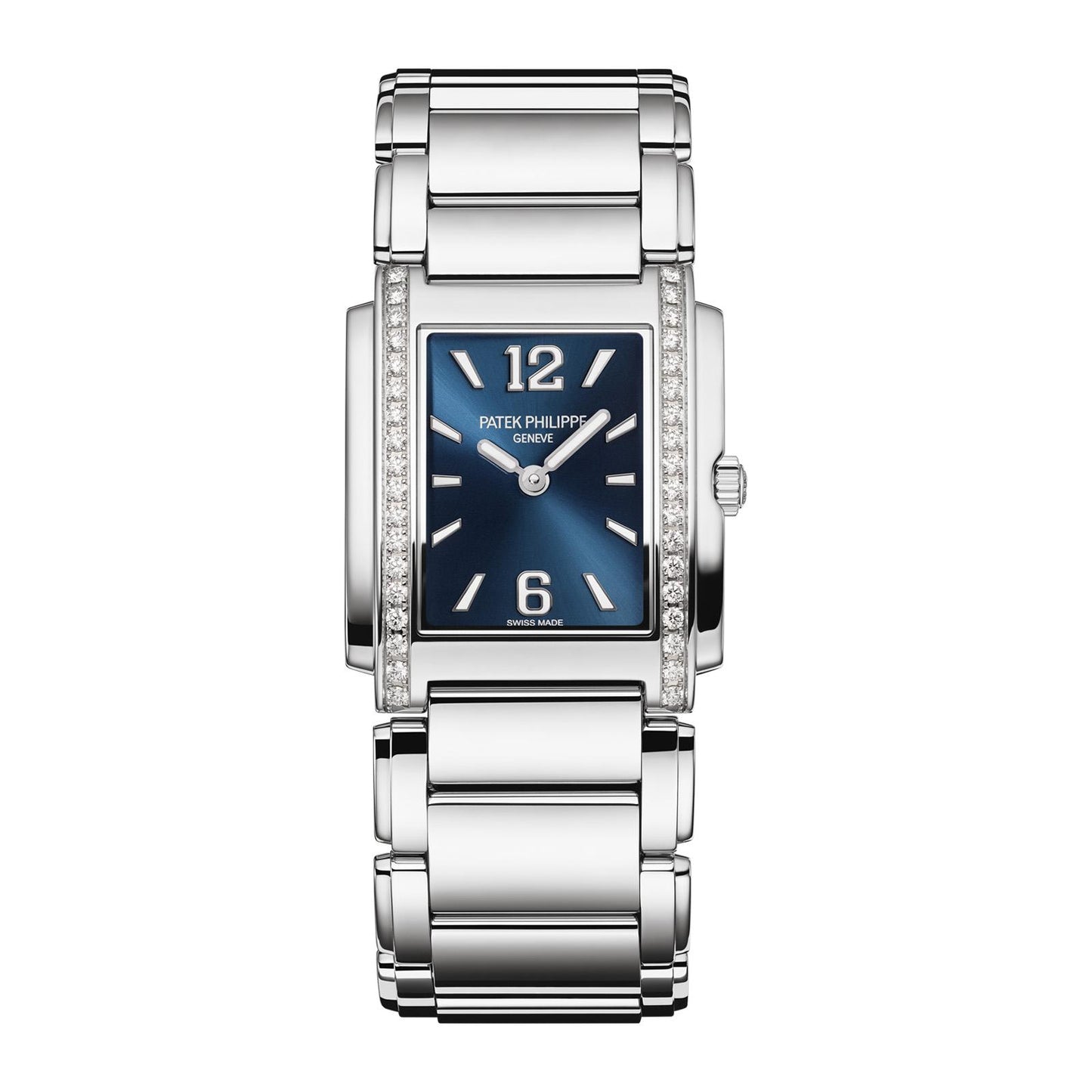 Patek Philippe Twenty~4, Blue Sunburst Dial 4910/1200A-001