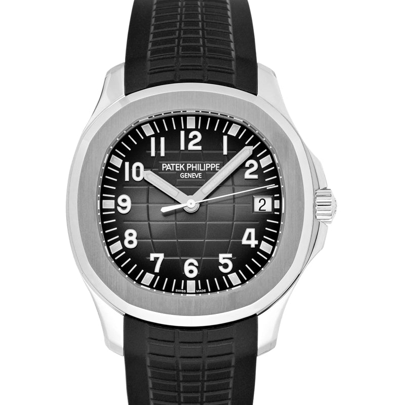 Aquanaut Black Dial Men's Watch
