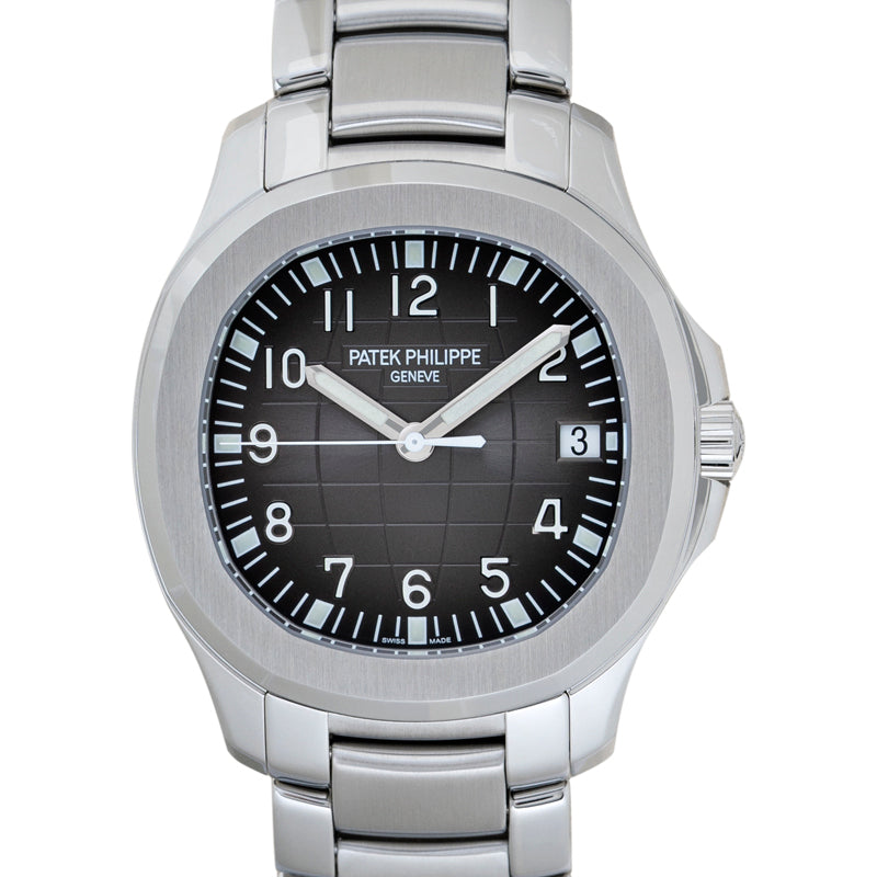 Aquanaut Automatic Black Dial Stainless Steel Men's Watch