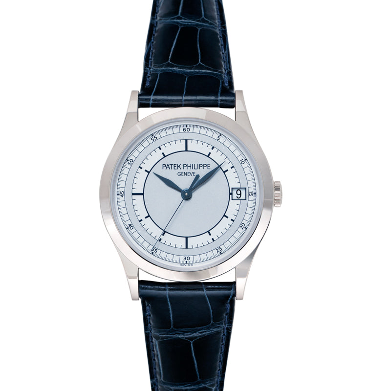 Calatrava Silver Dial Men's Watch