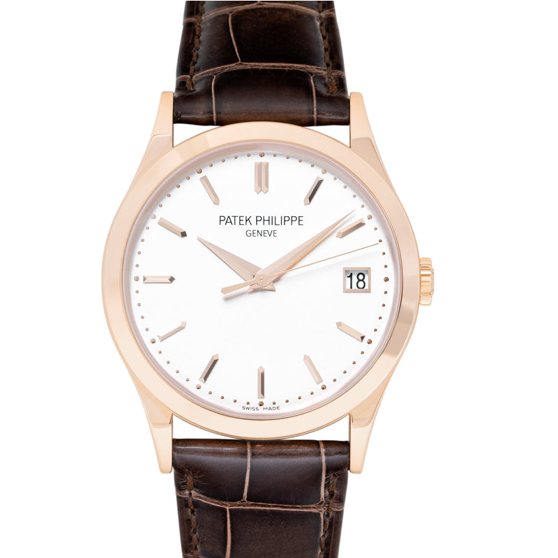 Calatrava Silver Dial Men's Watch