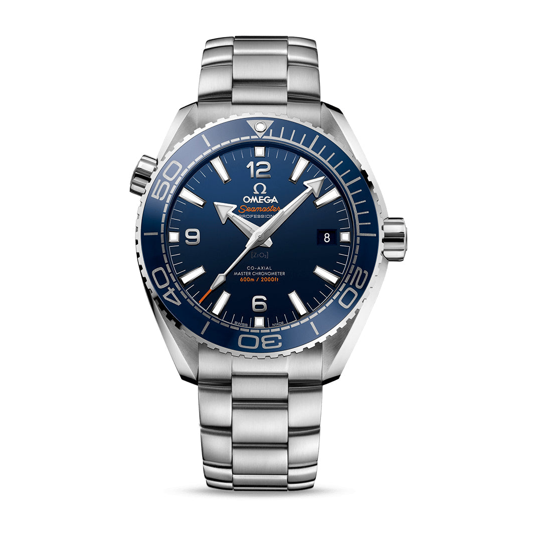 Omega Seamaster Planet Ocean 600M Watch, 44mm Blue Dial, 215.30.44.21.03.001