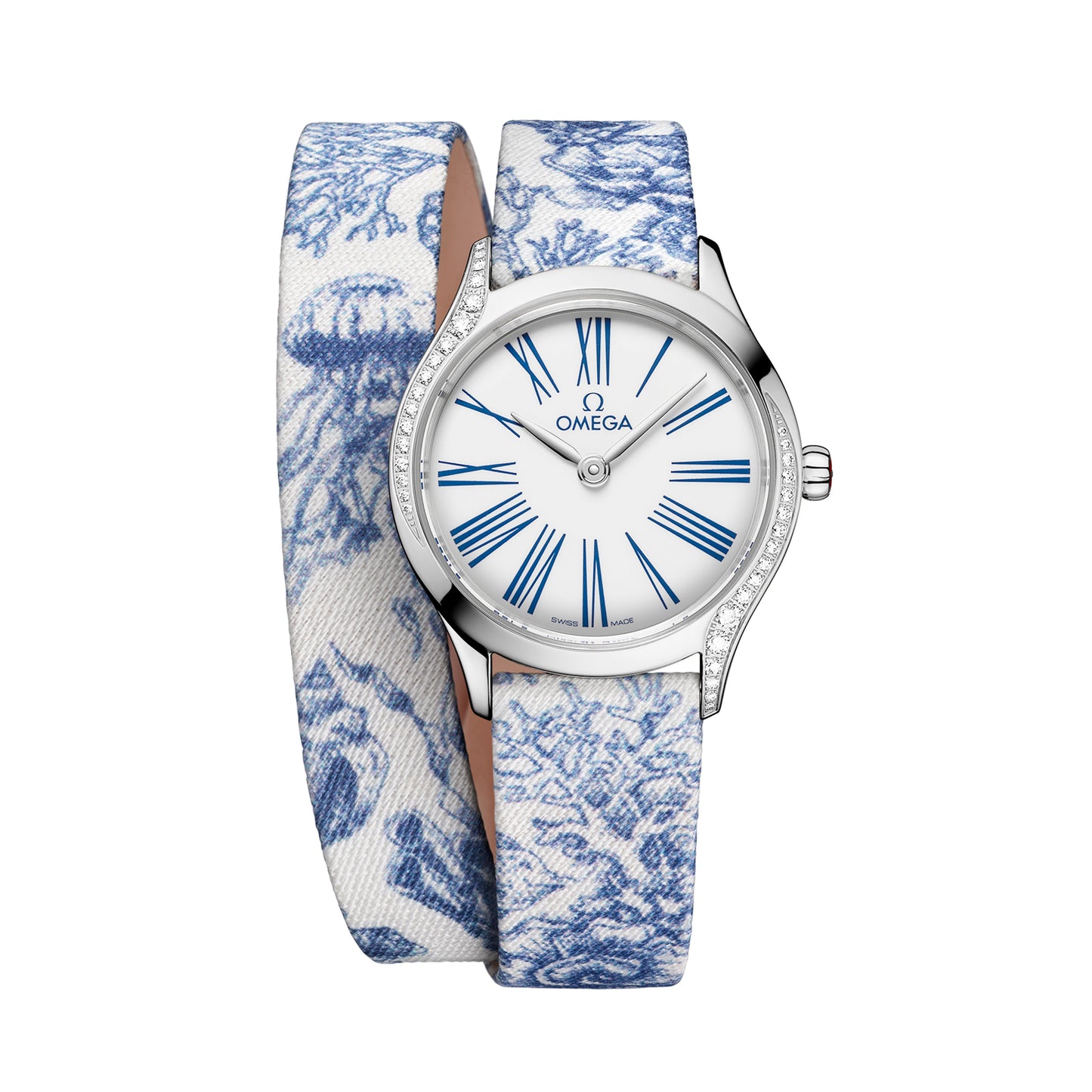 Omega De Ville Mini Tresor Quartz Watch, 26mm White Dial, 428.17.26.60.04.001