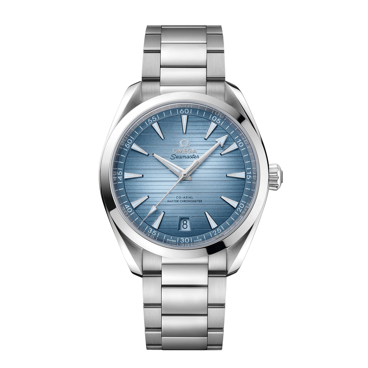 Omega Seamaster Aqua Terra 150m Watch, 41mm Summer Blue Dial, 220.10.41.21.03.005