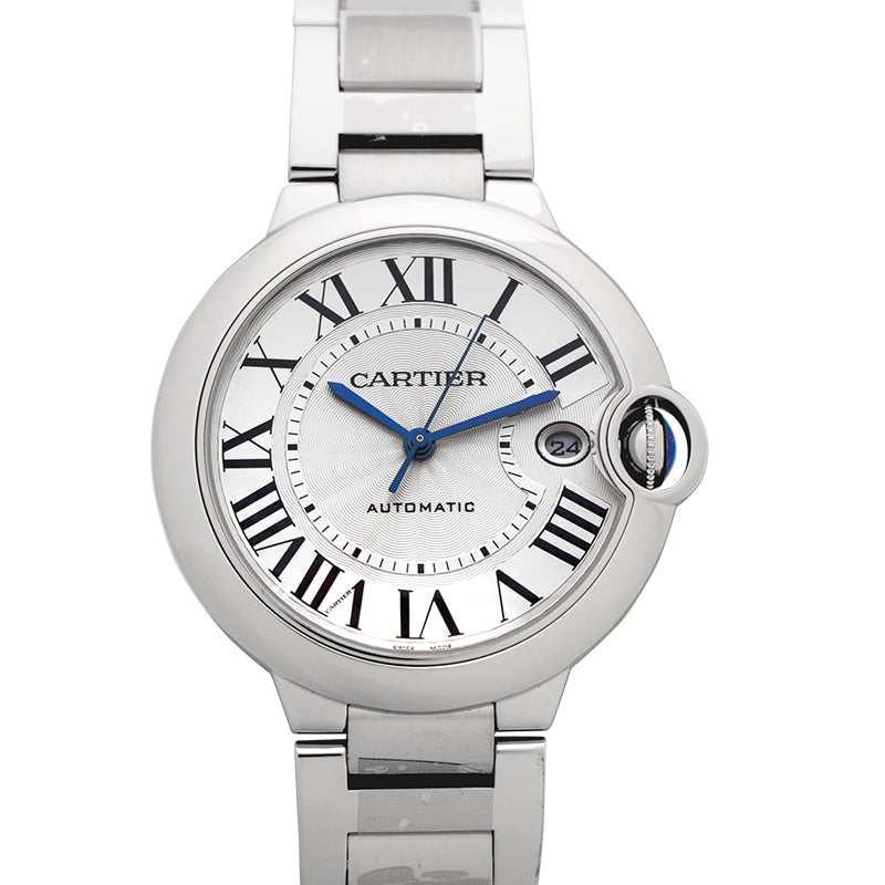 Ballon Bleu de Cartier Automatic Silver Dial Stainless Steel Men's Watch