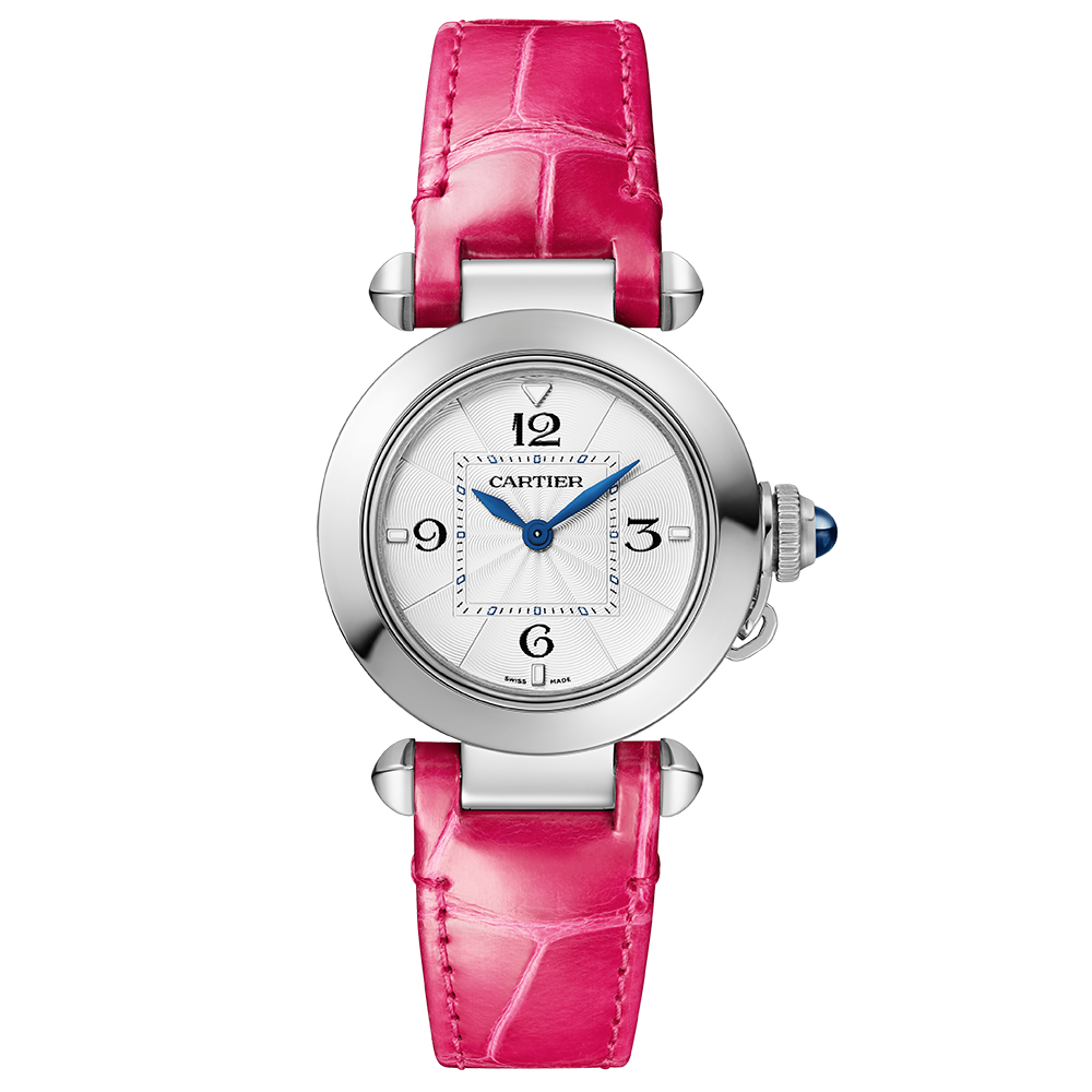 Pasha de Cartier Steel 30mm Watch WSPA0021