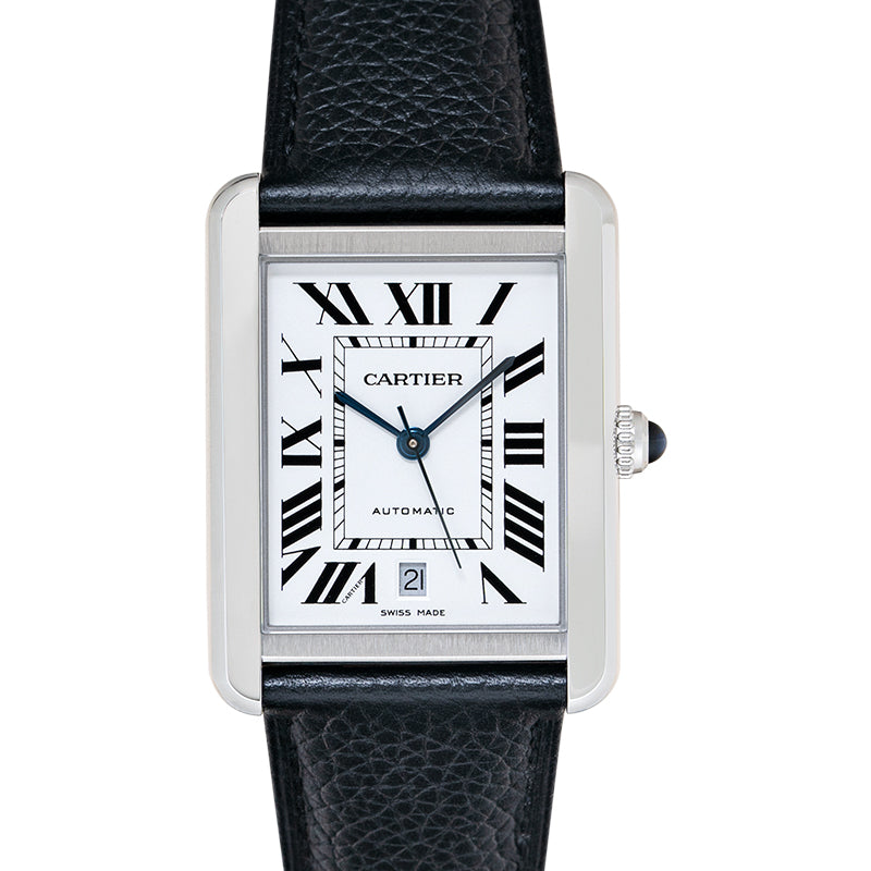 Tank Solo 31mm x 31mm Automatic Silver Dial Stainless Steel Men's Watch