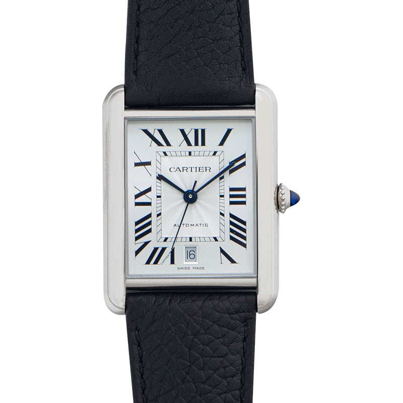 Tank Automatic Silver Dial Stainless Steel Men's Watch