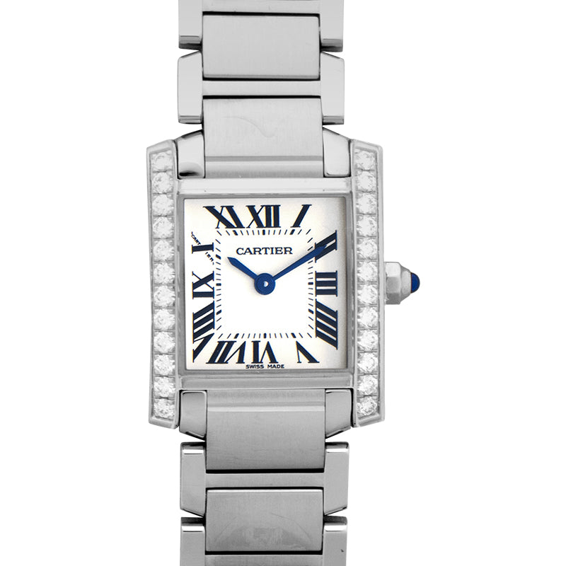 Tank Francaise Silver Dial Ladies Watch