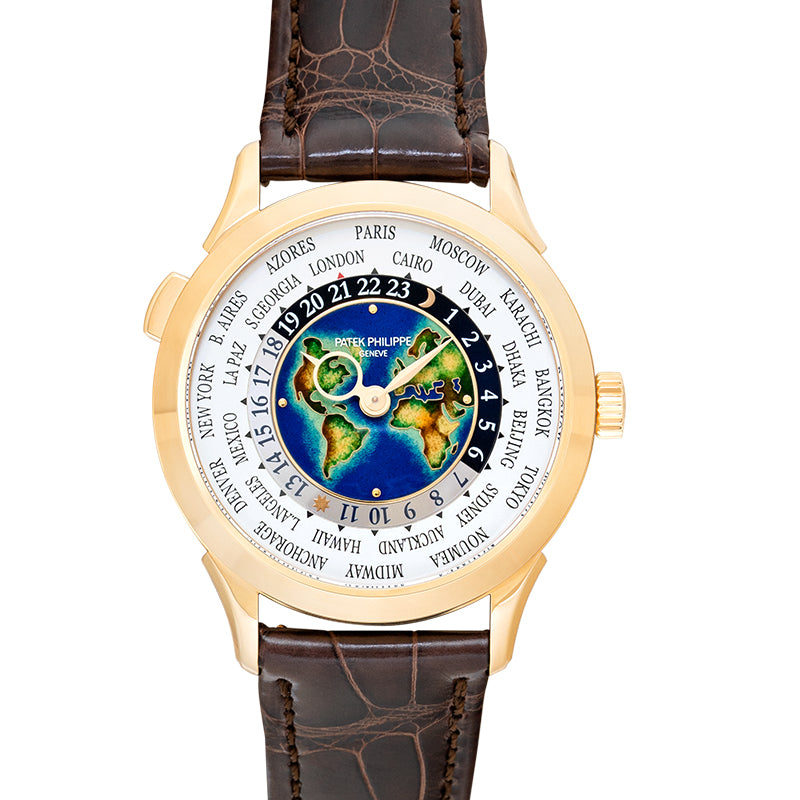Complications Automatic White Dial Yellow Gold Men's Watch