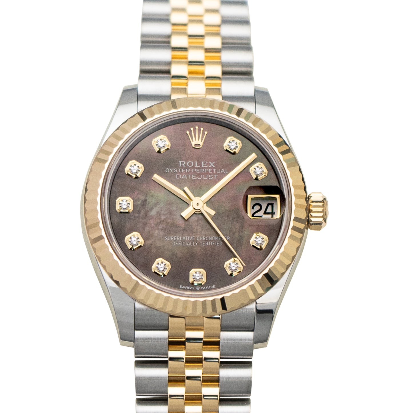 Datejust Automatic Mother of pearl Dial Stainless Steel Ladies Watch