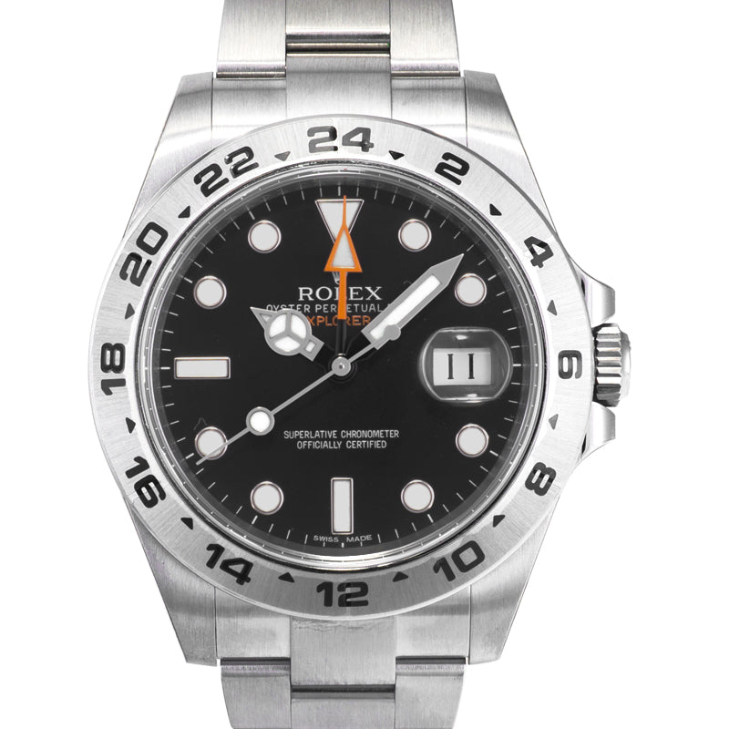 Explorer II Automatic Black Dial Stainless Steel Men's Watch