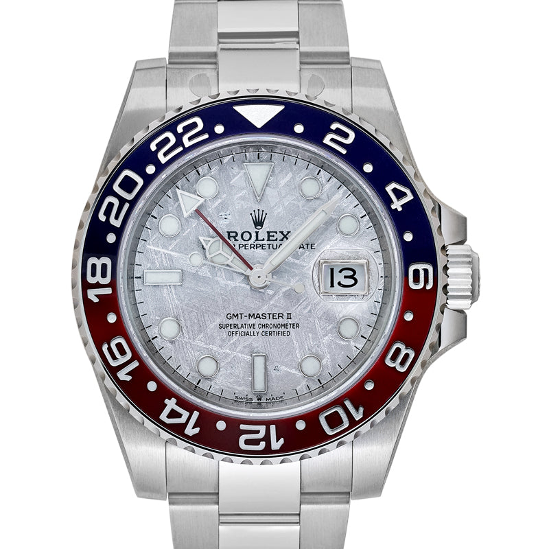 GMT-Master II New 2019 Model Automatic Meteorite Dial Pepsi Bezel Men's Watch