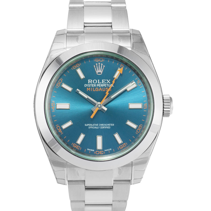 Milgauss Stainless Steel Automatic Blue Dial Men's Watch