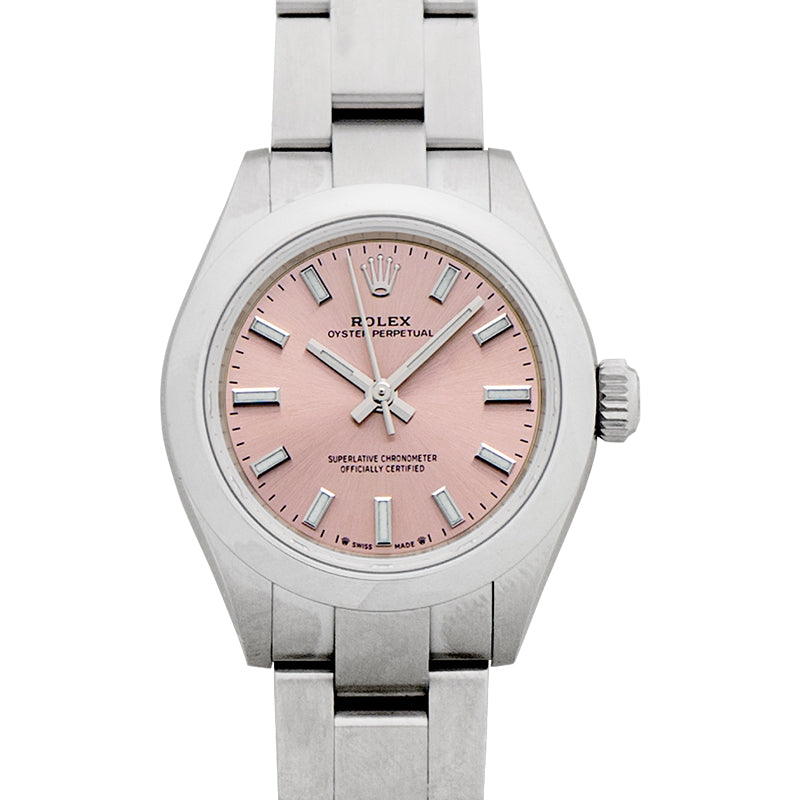 Oyster Perpetual Automatic Pink Dial Ladies Watch