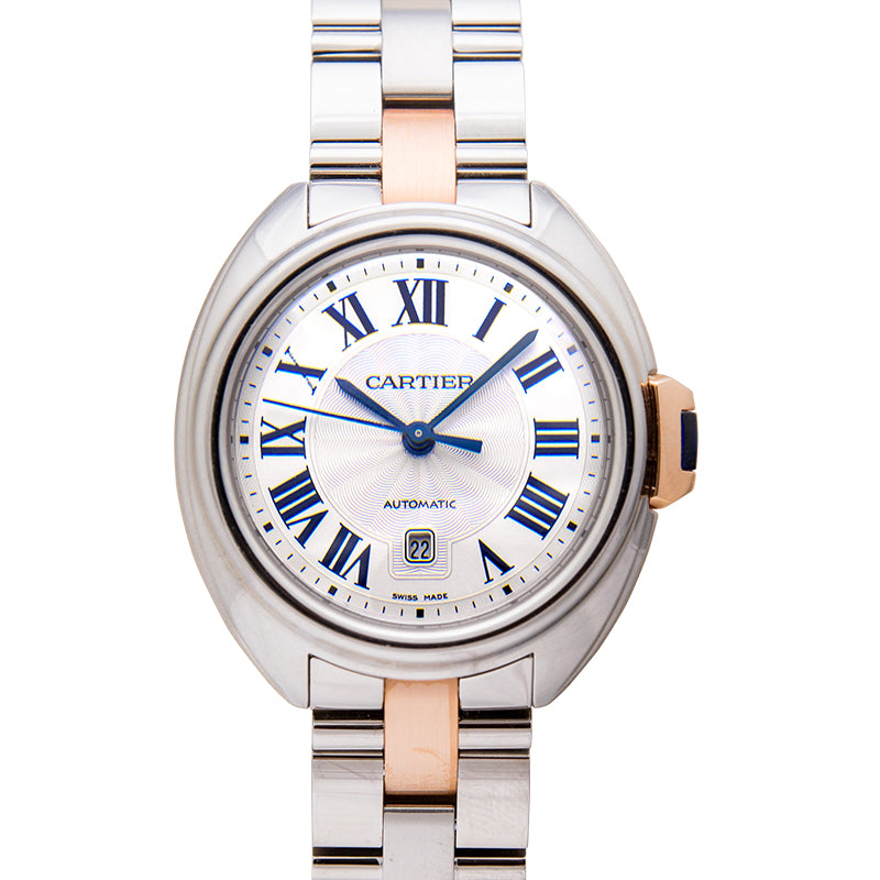 Clé de Cartier 31mm Automatic Silver Dial Stainless Steel Ladies Watch