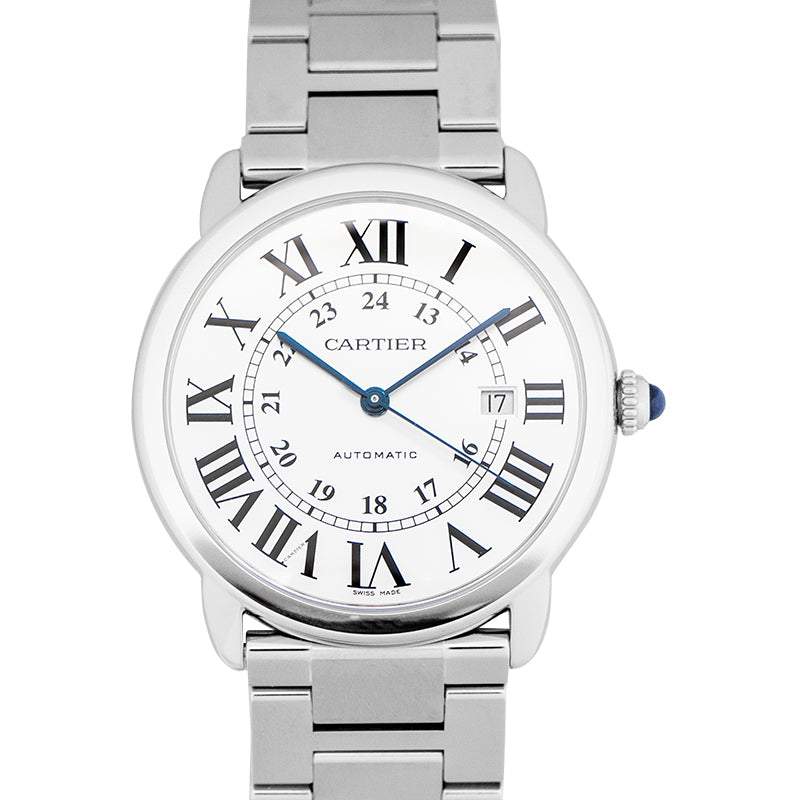 Ronde Solo de Cartier 42mm Automatic Silver Dial Stainless Steel Men's Watch