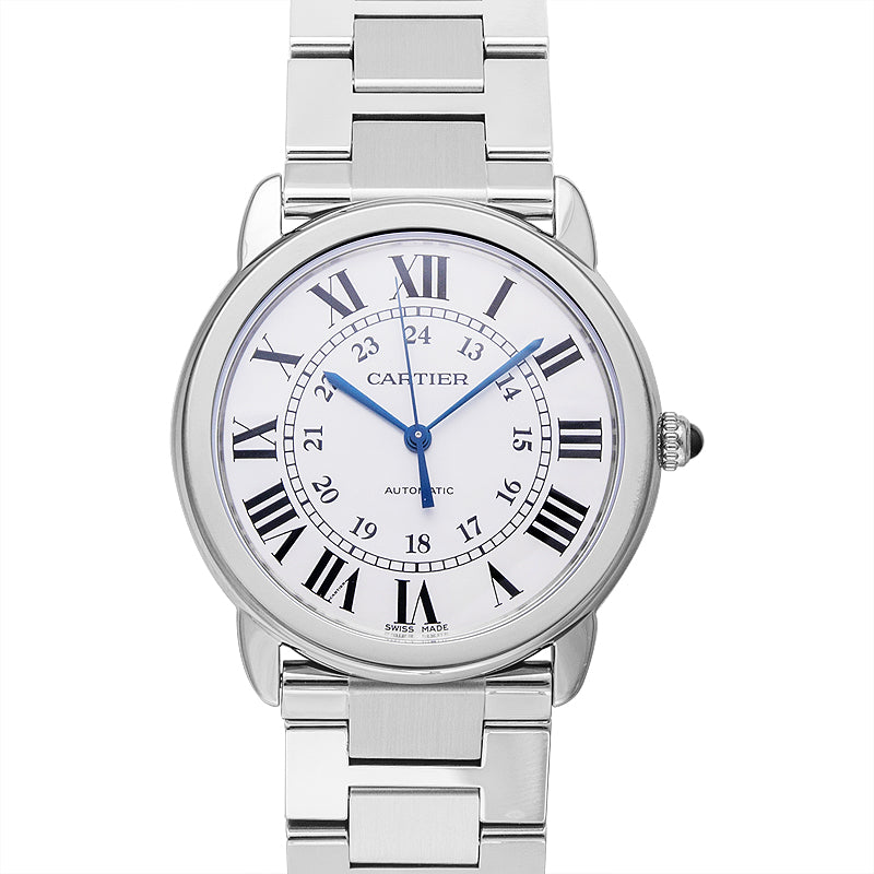 Ronde Solo de Cartier 36mm Automatic Silver Dial Stainless Steel Ladies Watch