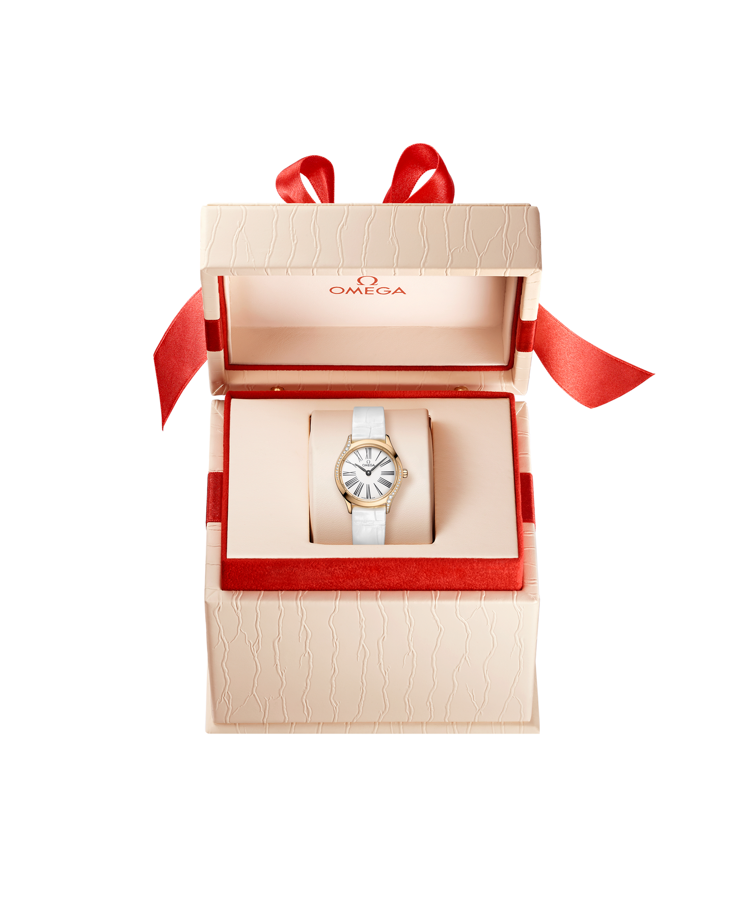 De Ville Mini Trésor 26 mm, Moonshine™ gold on alligator