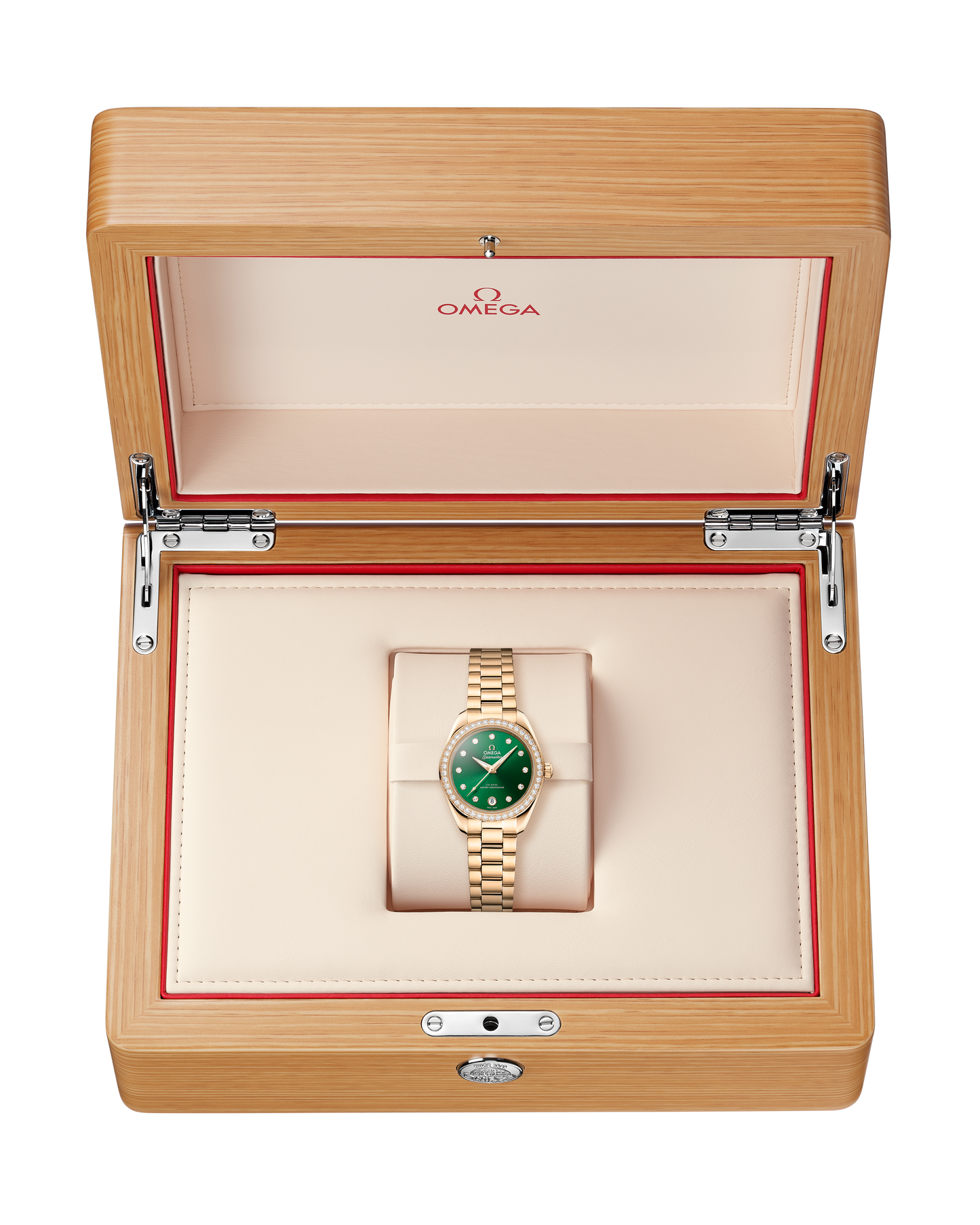 Seamaster Aqua Terra 150M 30 mm, Moonshine™ gold on Moonshine™ gold