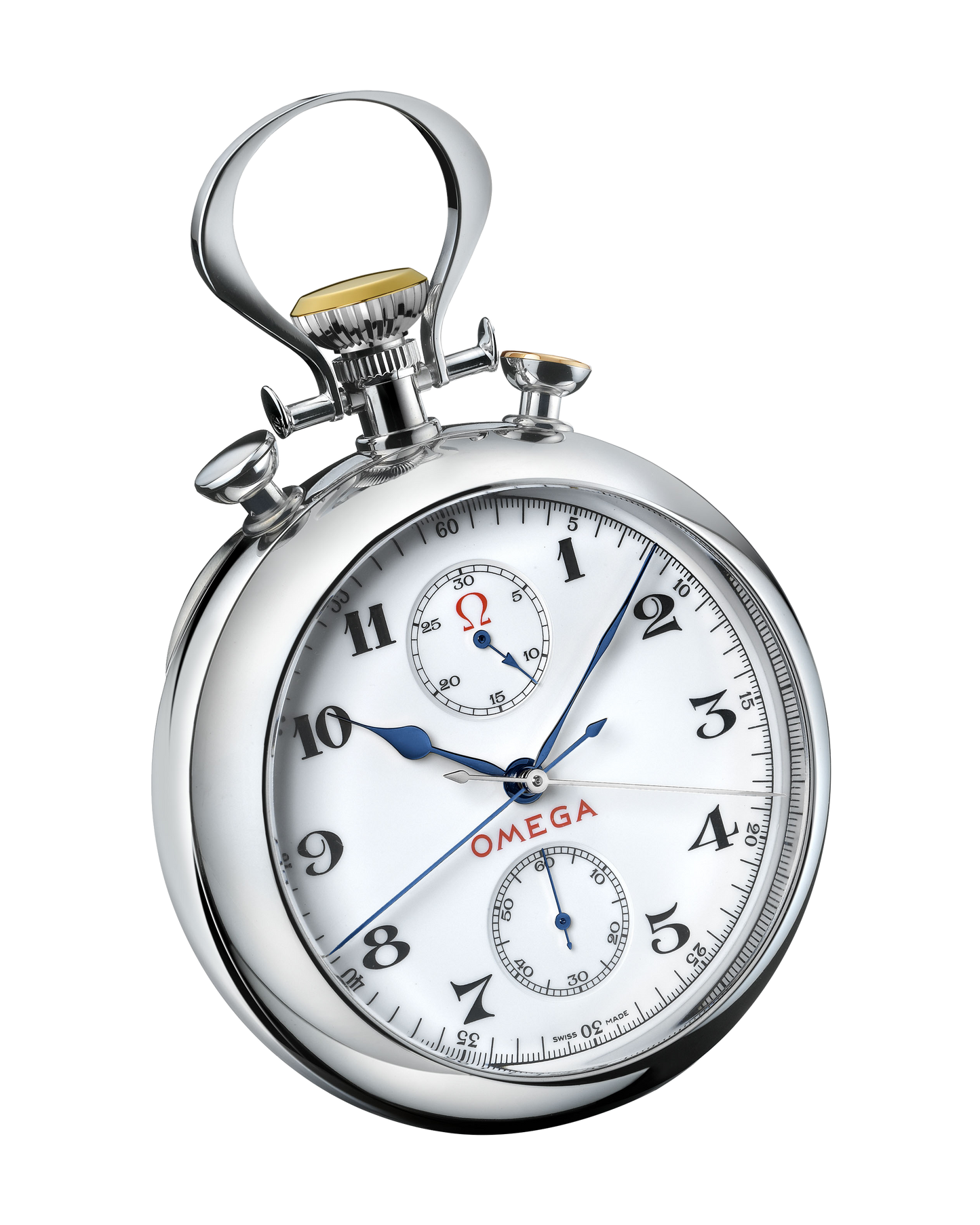 Specialities Olympic Pocket Watch 1932 70 mm, white gold