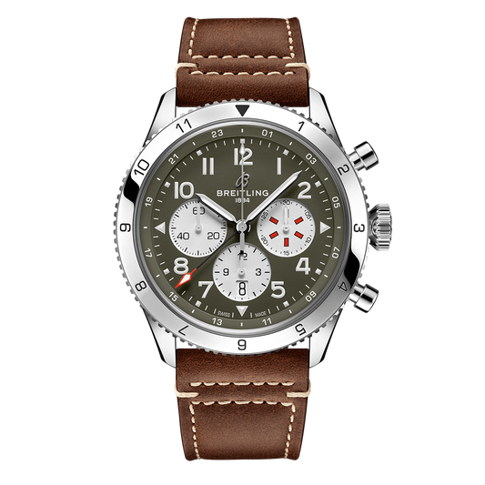 Breitling Super AVI B04 GMT 46 Curtiss Warhawk AB04452A1L1X1