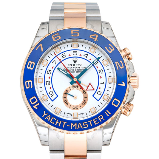 Yacht-Master II White/18k rose gold Ø44mm