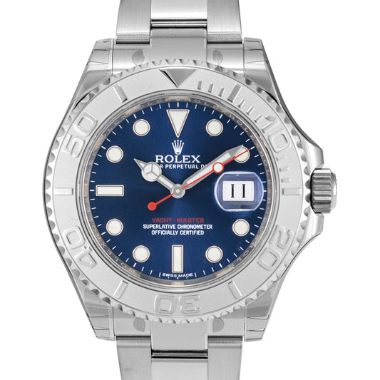 Rolex Yacht-Master 40 Automatic Blue Dial Stainless Steel Oyster Bracelet Men's Watch 116622BLso 116622
