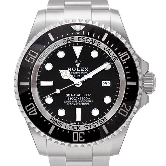 Deepsea Automatic Black Dial Men's Stainless Steel Oyster Watch