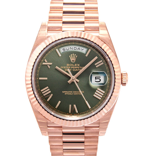 Day-Date 40 Everose /  Olive Roman