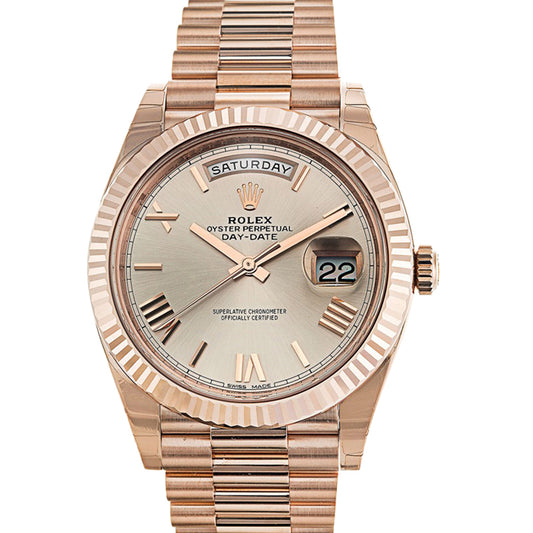 Day Date Automatic Sundust Dial Everose Gold Men's Watch