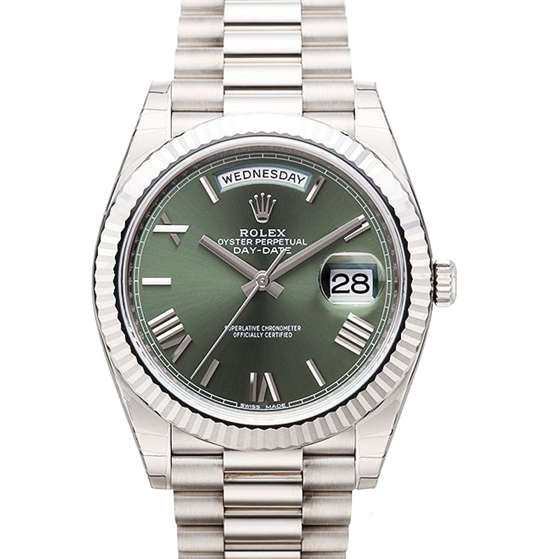 Rolex Day-Date Automatic 18 Carat White Gold President Men's Watch