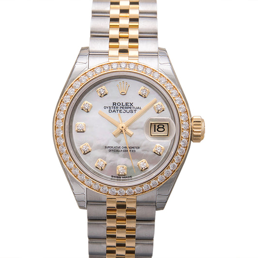 Lady Datejust 28 Rolesor Yellow Diamond Jubilee MOP