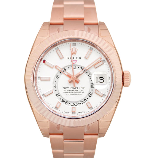 Sky-Dweller Everose / White/Rose Gold 42mm