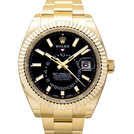 Sky Dweller Yellow Gold Champagne