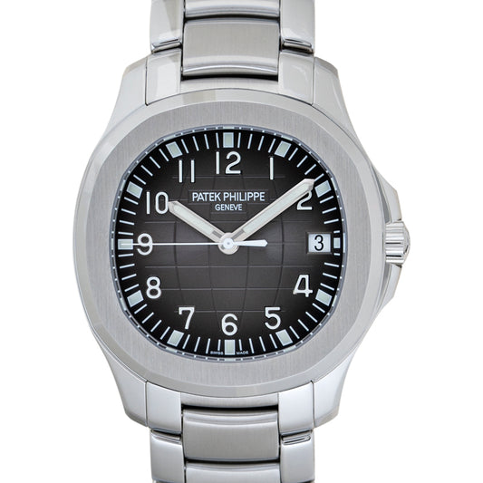 Aquanaut Automatic Black Dial Stainless Steel Men's Watch