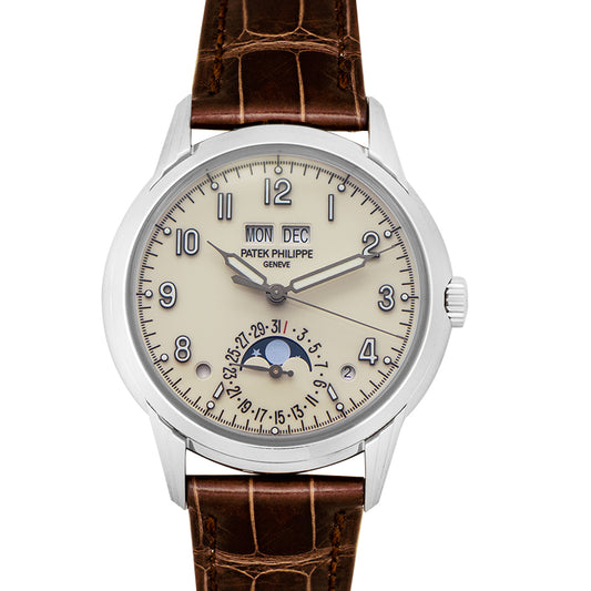 Grand Complications Automatic Red Dial White Gold Men's Watch