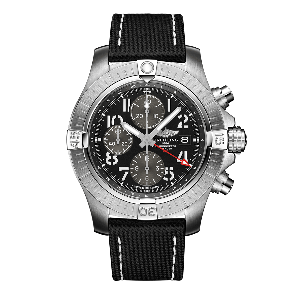 Breitling Avenger Chronograph GMT 45 A24315101B1X1