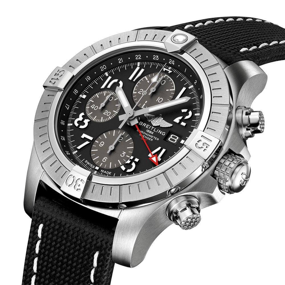 Breitling Avenger Chronograph GMT 45 A24315101B1X1