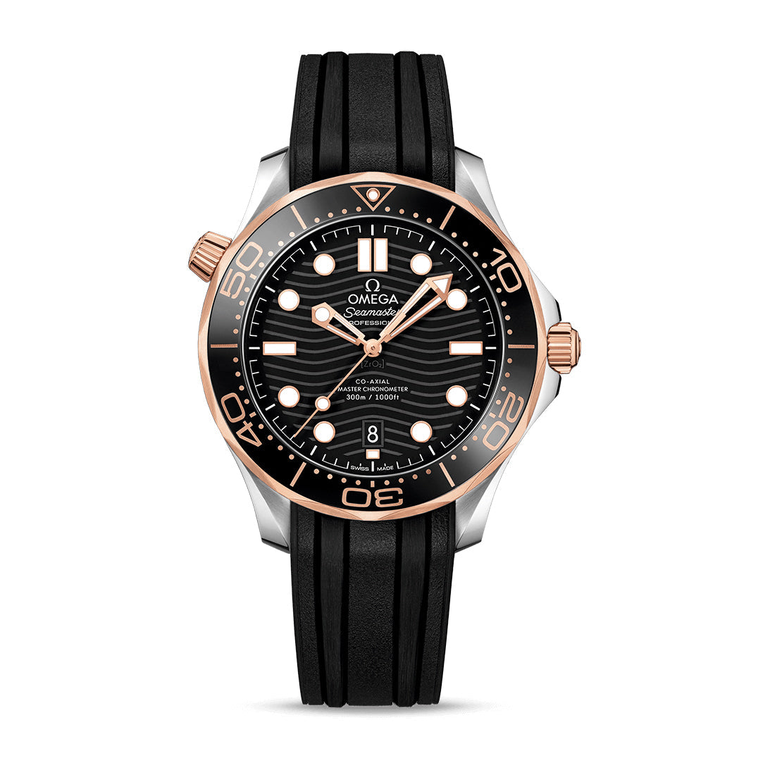 Omega Seamaster Diver 300M Watch, 42mm Black Dial, 210.22.42.20.01.002