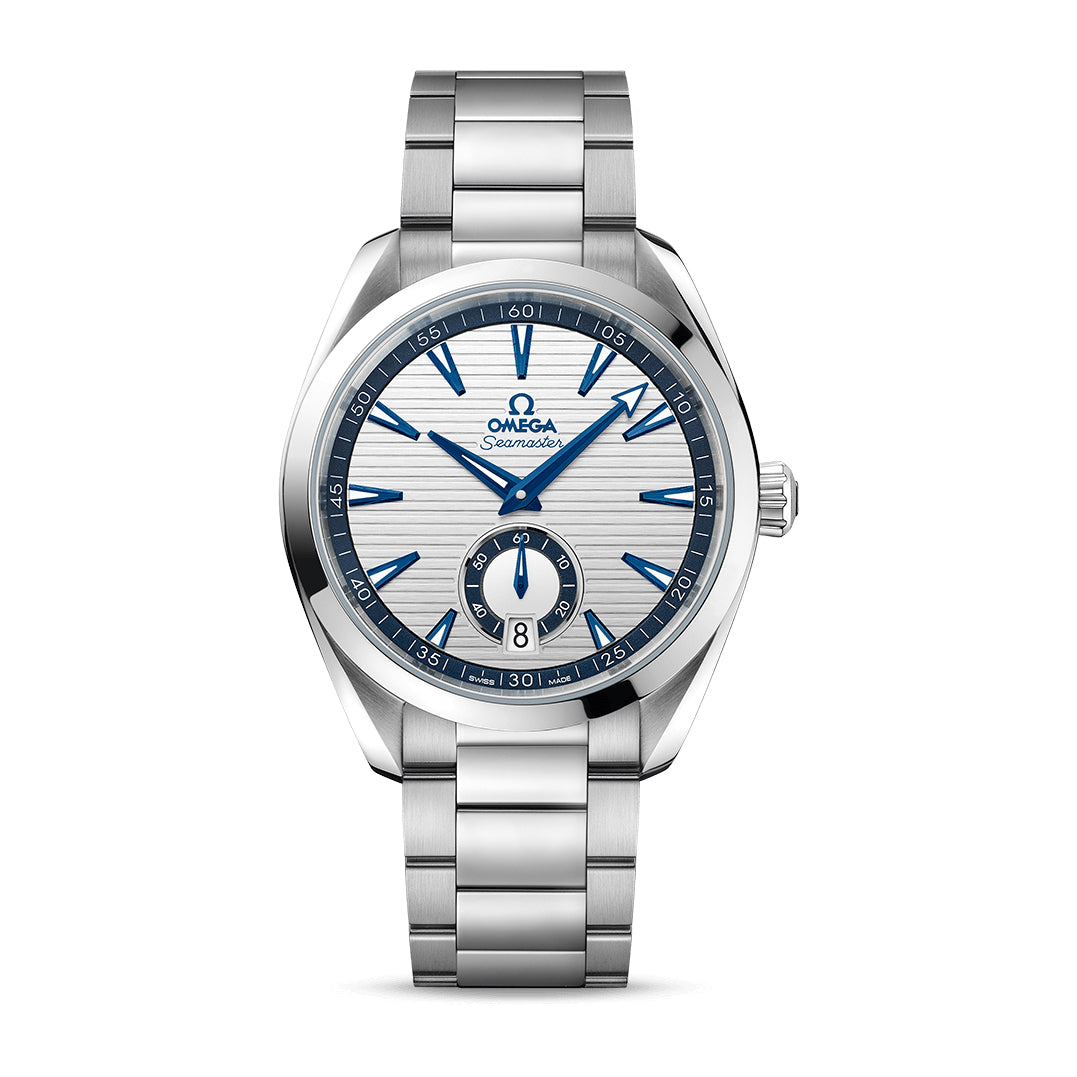Omega Seamaster Aqua Terra 150M Small Seconds Watch, 41mm Silver Dial, 220.10.41.21.02.004