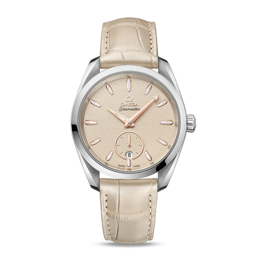 Omega Seamaster Aqua Terra 150M Small Seconds Watch, 38mm Grey Dial, 220.13.38.20.09.001